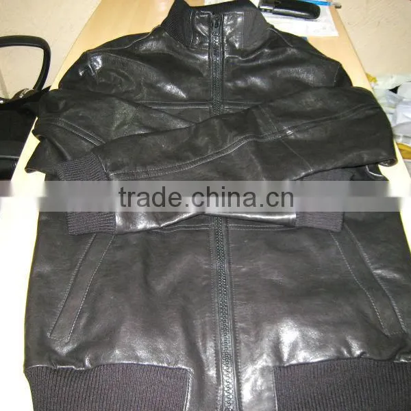 MENS & WOMENS JACKETS MADE OF GENUINE SHEEP LEATHER photo-3