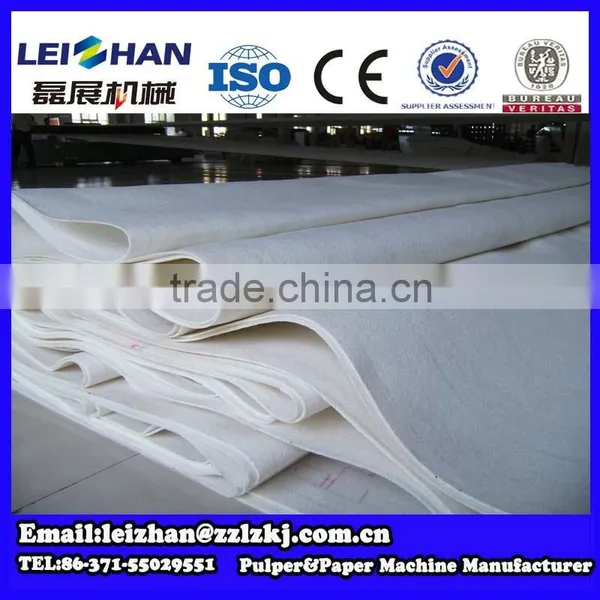 Leizhan Paper Making Machine Manufacutre Supply Paper Felt Supplier's Choice