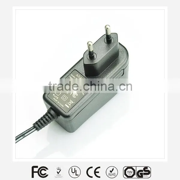 Input AC100-240V Output 9V2A Direct Plug-in 18W Power Adapter photo-3