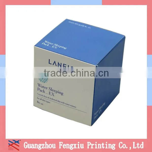 Custom Printed Luxury Colorful Empty Package Paper Cosmetic Box photo-2