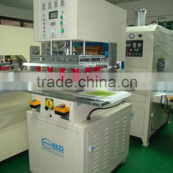 High Frquency PU Leather Cover Making Machine photo-3