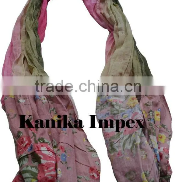 Printed Cotton Scarves