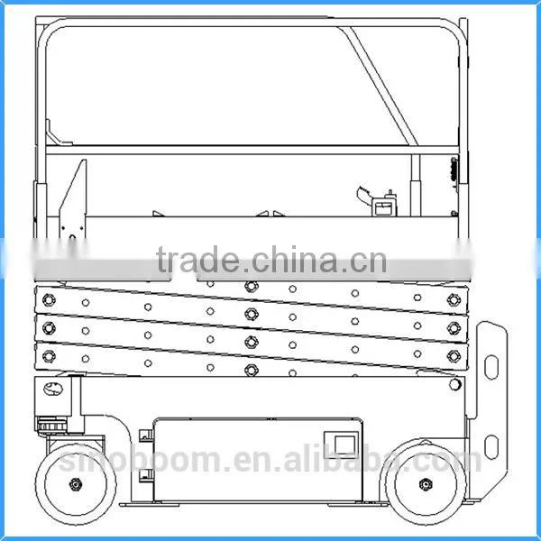 Energy Saving and Easy Maintenance Electric Scissor Lift for Rental photo-2