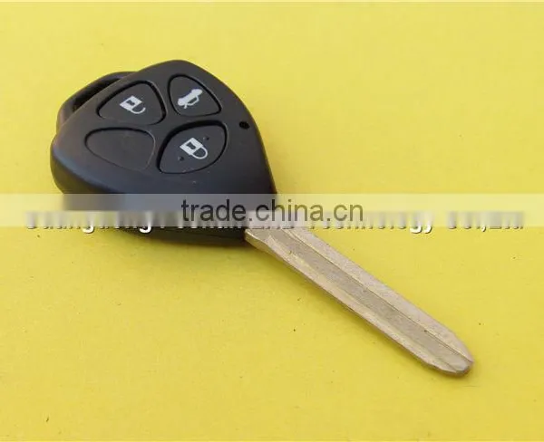 Hot Sell Toyota Camry 3 Button Car Key Remote Shell With Toy43 Blade photo-4
