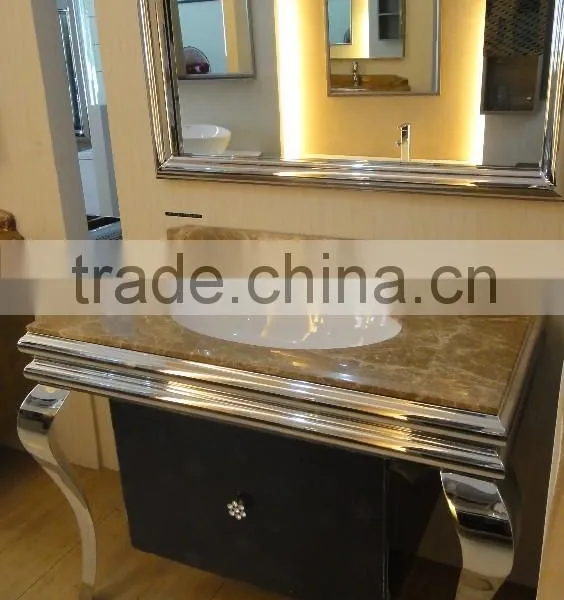Marble Top Floor Bathroom Furniture photo-4