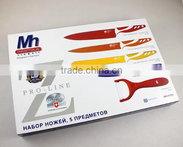 Kitchen Knife With Color Blade photo-4