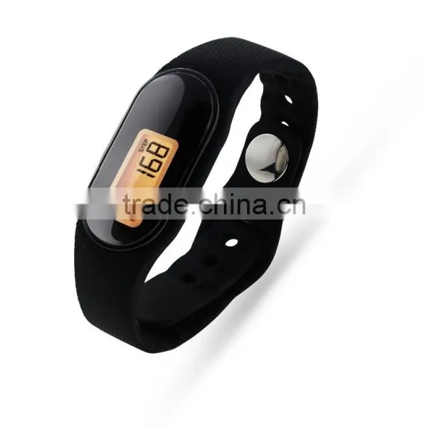 3D Sensor Calories Waterproof Pedometer Watch With One Tap Mode Function photo-3