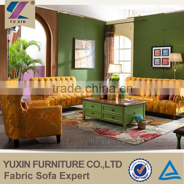 Modern Orange Modular Sofa photo-3