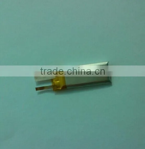 251025 Small Size 3.7v Battery Lithium Polymer Battery 2.5mm10mm25mm 35mah