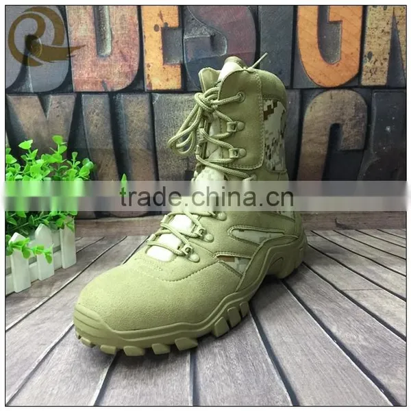 Factory Direct Sale Fashion Army Tactical Custom Combat Boots photo-2