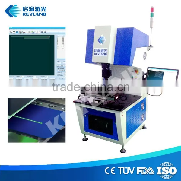 Keyland Solar Cell Fiber Laser Scribing Cutting Machine photo-4