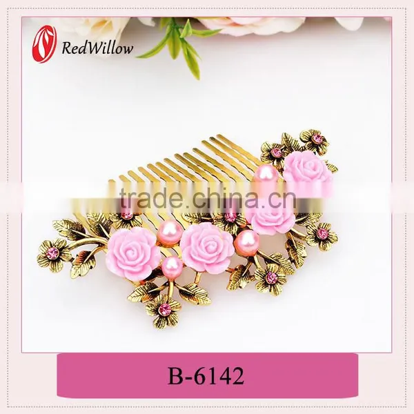 2016 New Style Silver Plating Mini Hair Claw,bow Plastic Hair Claw,hair Accessories Hair Claws photo-2