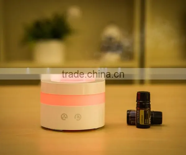 Eco Friendly Air Purifiers With Romantic Colorful Night Light Glass Aroma Diffuser photo-5