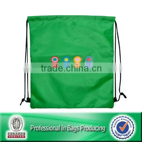 Custom Cheap Polyester Drawstring Waterproof Sling Bag photo-3