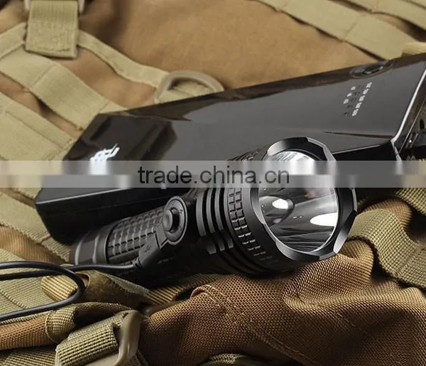 Dipper BD01 18650 26650 Flashlight Usb Flashlight Shockproof Tactical Flashlight photo-4