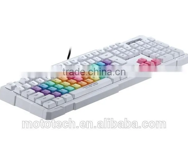 K82 Cherry MX Blue Switch Multi-media Wired USB Mechanical Gaming Keyboard photo-6