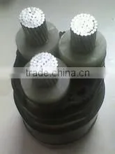 BS 6622 Standard 15kV Medium Voltage Aluminum Cable 240mm2