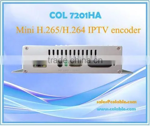 COL7201HA Mini HD H.264 & H.265 IPTV Encoder