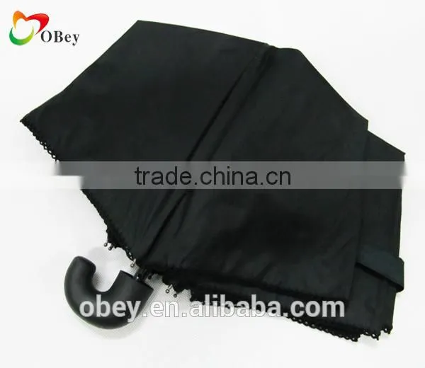 3 Folding Hand-held Rain Umbrella photo-5