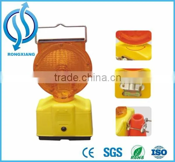 Hot Sale!LED Traffic Signal Light/ Rotating Traffic Warning Light / Solar Powered Traffic Light photo-3