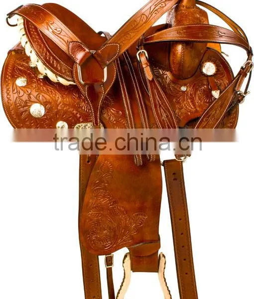 New Horse Western Pleasure Saddle Premium Quality WS161 photo-2