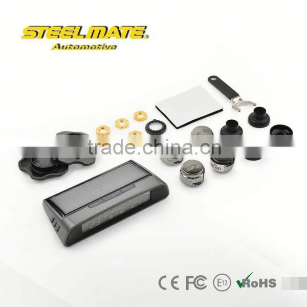 2015 SteelmateTP-S1 Solar Power Tpms Dual Pressure Gauge for Cars, Tpms for Truck, Air Pressure Tester photo-4