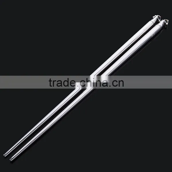 Wedding Gift Sterling Silver Chopsticks Good Luxury Design Chopsticks With Animal Horse Head Display Chopsticks for Corporate photo-2