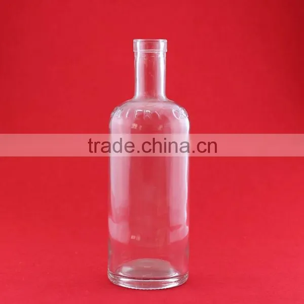 750ml Frosted Spirit Bottle Manufacturer Matte White Vodka Glass Bottle Custom Rum Bottle photo-3