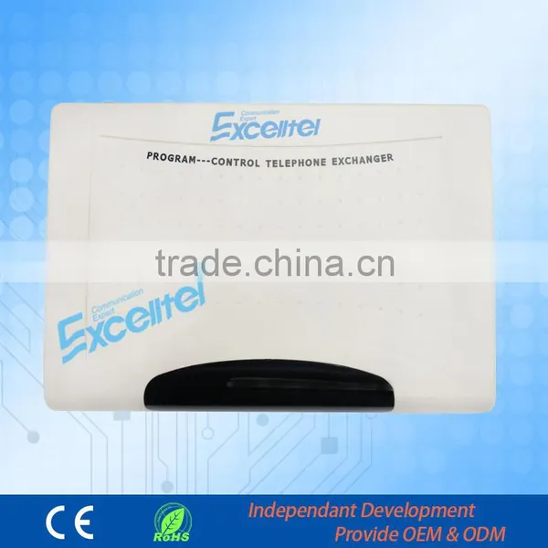 Telephone System / PABX /mini PBX System /CP832-416/for Home and Office Pbx /4 CO Lines 16 Extensions/