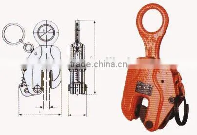 Vestil Positive Lock Plate Clamp