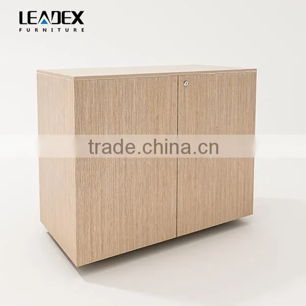 MFC Wood Sliding Door File Cabinet Elegant Office Furniture