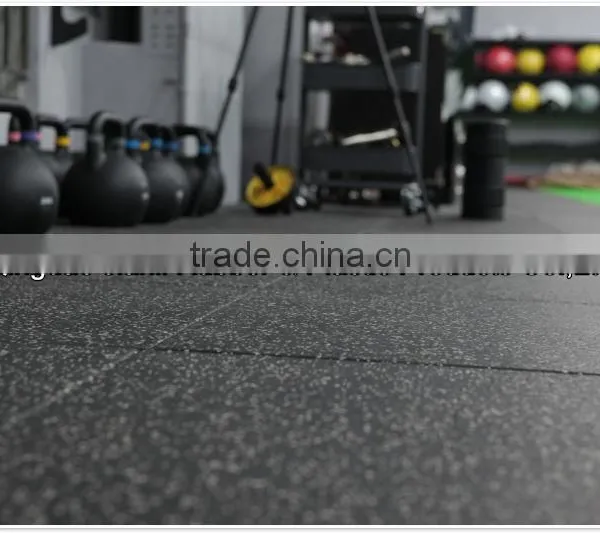 Safty Crossfit Rubber Flooring Mat Weight Lifting Mat for Gym