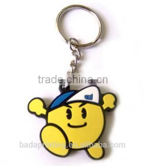 Custom 3d Soft Pvc Keychain / Soft Rubber Keychains / Free Design Wholesale Keychains From China Factory photo-4