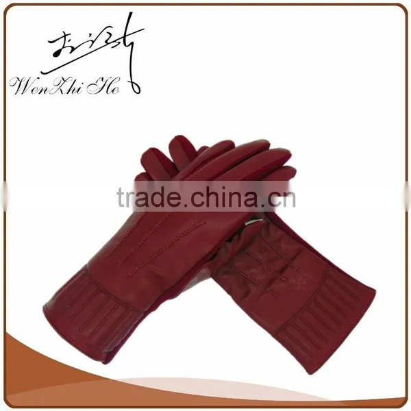 Hand Worm Leather Mitten Gloves Manufacturer in China photo-5
