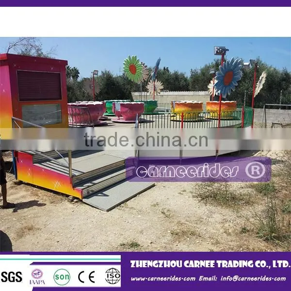 Carnival Equipment , Rotary Coffee Cups Rides Family Amusement Carnival Equipment photo-3