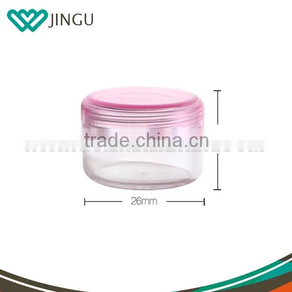 Various Capacity Clear Bottom Empty Cream Cosmetic Jar photo-3