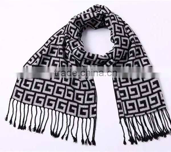 Fancy Design Floral Printing Ladies Viscose Cotton Scarf D800-19 photo-2