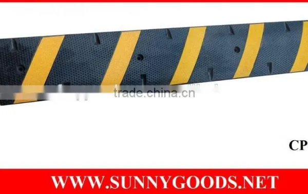 Length1830mm Rubber Cable Protector Rubber Speed Hump photo-3