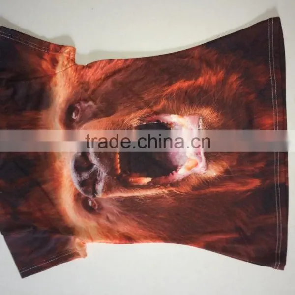 All Over Sublimation Printing T-shirts for Promotion photo-4