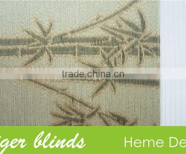 100% Polyester Curtain Zebra Blinds photo-3