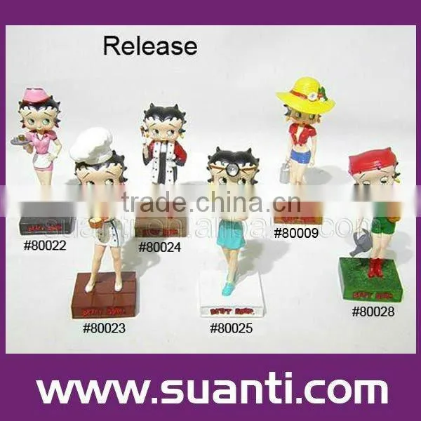 Sport Betty Boop Polyresin Art Craft Gift photo-6