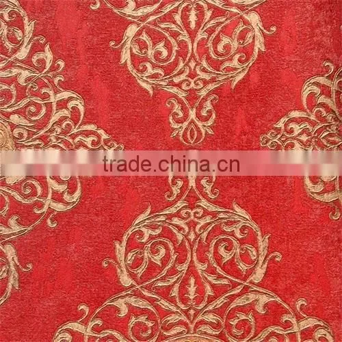 Interior Washable Wallpaper,damask Pvc Wallpaper,wallpaper From China Wholesale photo-2