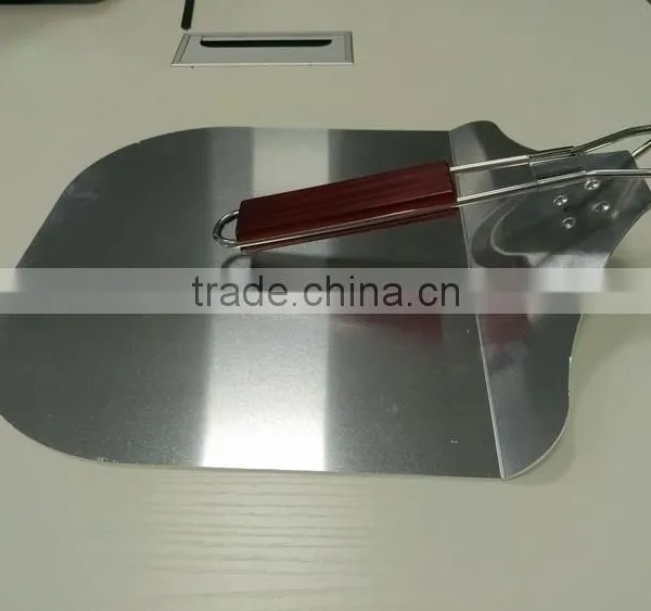 Stainless Steel Pizza Paddle With Wooden Handle photo-6