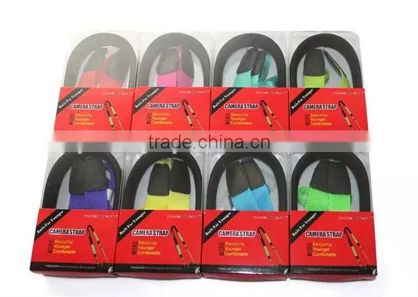 2016 Promotional Canvas Colorful Camera Neck Strap for Wholesale photo-2