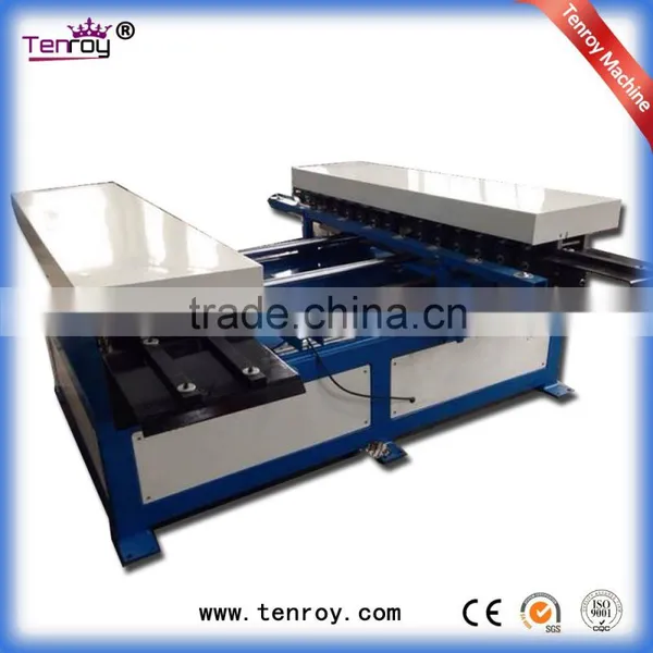 Double TDF flange forming machine for rectangular duct