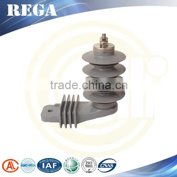 YH10W-9, Silicon Rubber Housed Lightning Arrester With Lightning Rod,Lightning Protective Device
