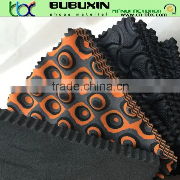 High Density Camouflage Color Rubber Eva Foam Sheets Roll for Flip-flop Slipper photo-3