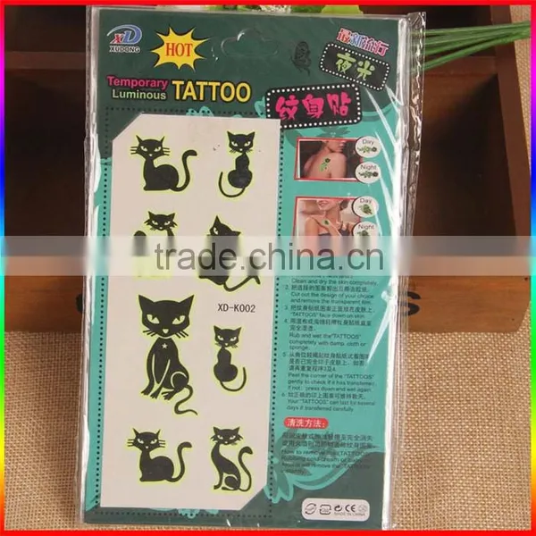 Luminous Tattoo Fluorescent Tattoo Night Club Tattoo Sticker photo-2