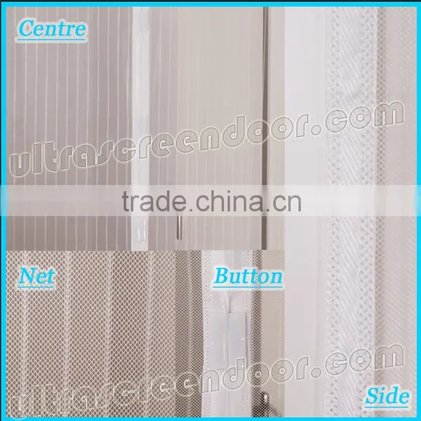 Magnetic Mosquito Nets Accordion Screen Door With Powerful Magnets photo-3