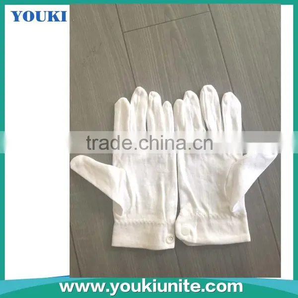 White Cotton/polyester Work Hand Safety Glove photo-4